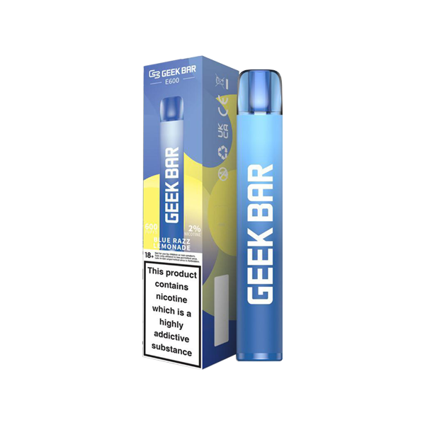 EXPIRED :: 20mg Geekvape Geek Bar E600 Disposable Vape Device 600 Puffs