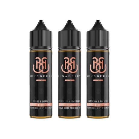 Bunaberry 1000mg Broad Spectrum CBD E-liquid 50ml (50VG/50PG)