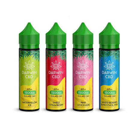 Darwin 1500mg CBD Isolate E-Liquid 60ml