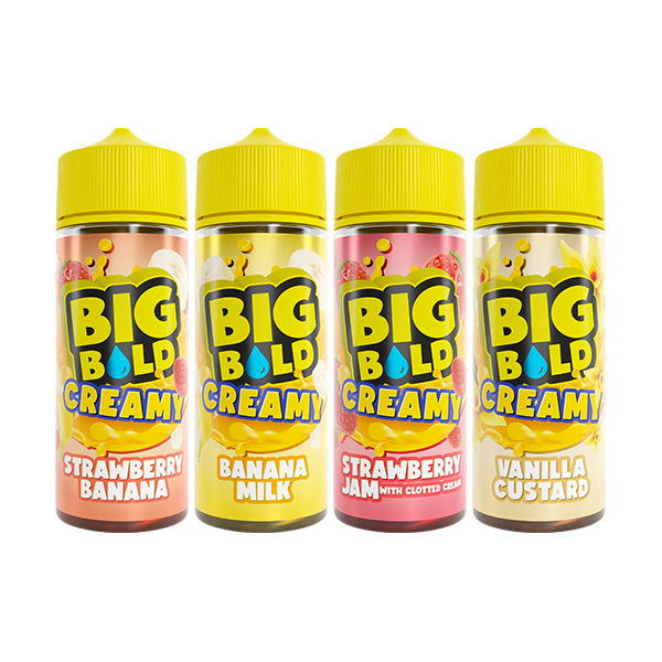 0mg Big Bold Creamy Series 100ml E-liquid (70VG/30PG)