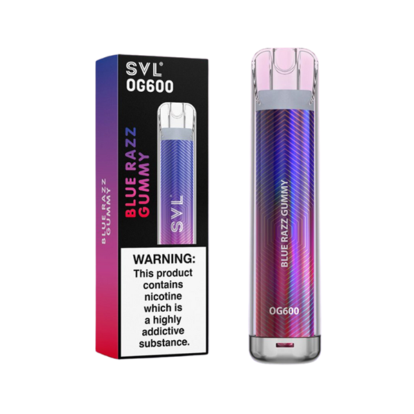 20mg SVL OG600 Disposable Vape 600 Puffs