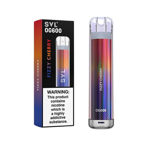 20mg SVL OG600 Disposable Vape 600 Puffs