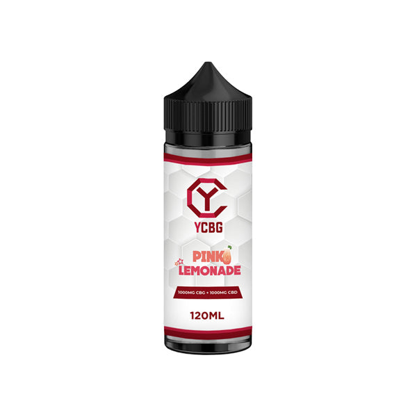 yCBG 1000mg CBD + 1000mg CBG E-liquid 120ml (BUY 1 GET 1 FREE)