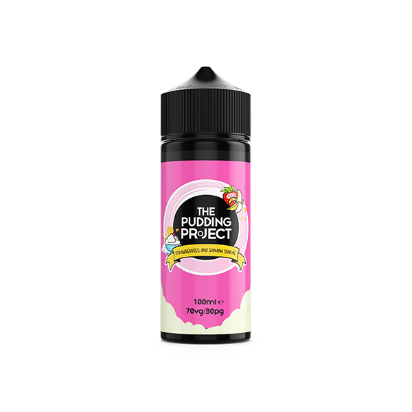 0mg Pudding Project E-liquid Shortfill 100ml (70VG/30PG)