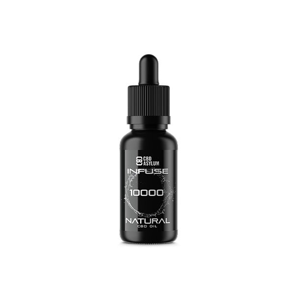 CBD Asylum Infuse 10000mg CBD Natural Oil - 30ml (BUY 1 GET 2 FREE)