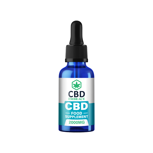 CBD Embrace 2000mg Full Spectrum CBD Food Supplement - 30ml