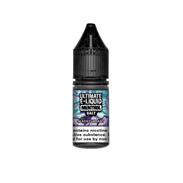 20mg Ultimate E-liquid Menthol Nic Salts 10ml (50VG/50PG)